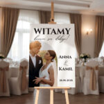 Tablica powitalna ze zdjęciem