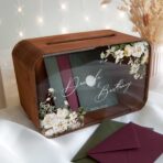 Skrzynka na koperty ślubne, Pudełko na koperty ślubne