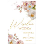 Zawieszki na butelki na alkohol wesele