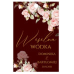 Zawieszki na butelki na alkohol wesele