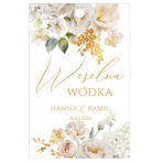 Zawieszki na butelki na alkohol wesele