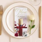 podziękowania dla gości weselnych Merci