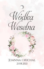 Zawieszki na butelki na alkohol wesele