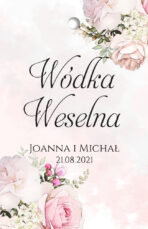 Zawieszki na butelki na alkohol wesele