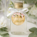 podziękowania dla gości zawieszka lustrzane złoto