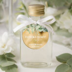 podziękowania dla gości zawieszka lustrzane złoto