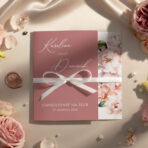 Próbki Zaproszenia Ślubne Mix Wstążki 2 - 4szt - obrazek 2