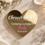 magnes lustrzany na chrzest