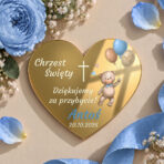 magnes lustrzany na chrzest misie2