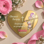 magnes lustrzany na chrzest misie2
